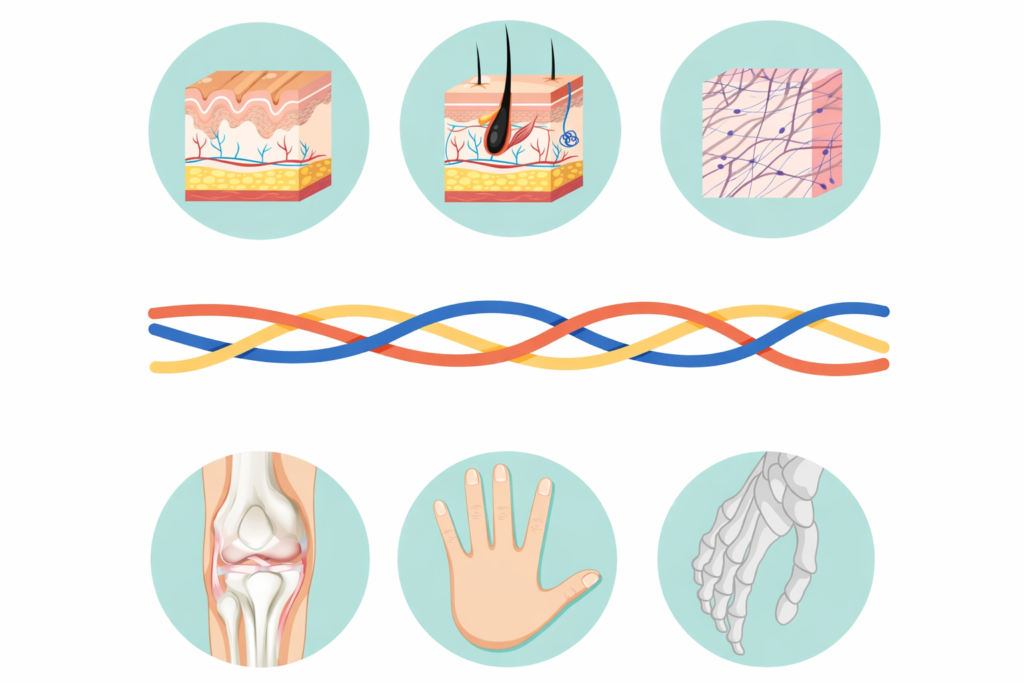 Biochimie du collagène